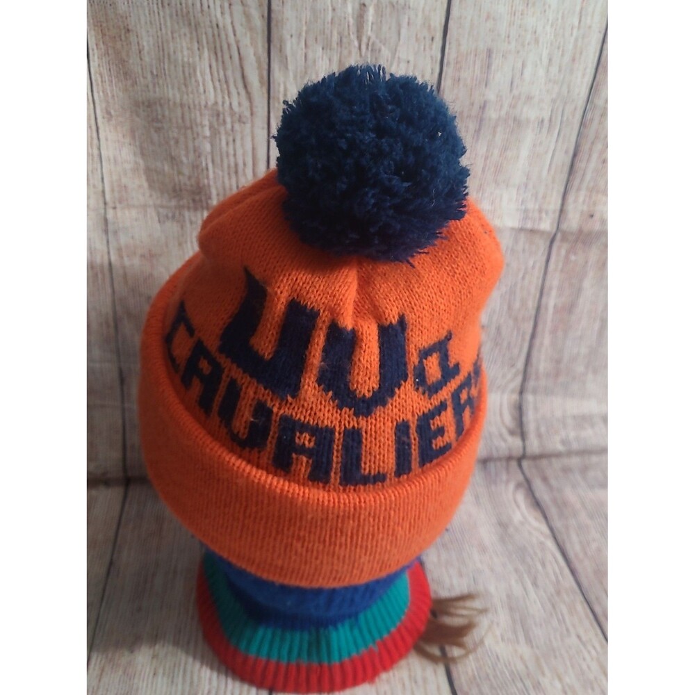 Vintage UVA Cavaliers 70s 80s Winter beanie University of Virginia - Picture 6 of 6